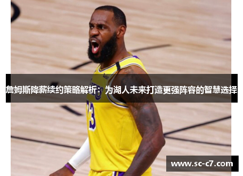 詹姆斯降薪续约策略解析：为湖人未来打造更强阵容的智慧选择